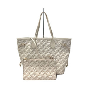 Louis Vuitton Neverfull Leather Tote Bag